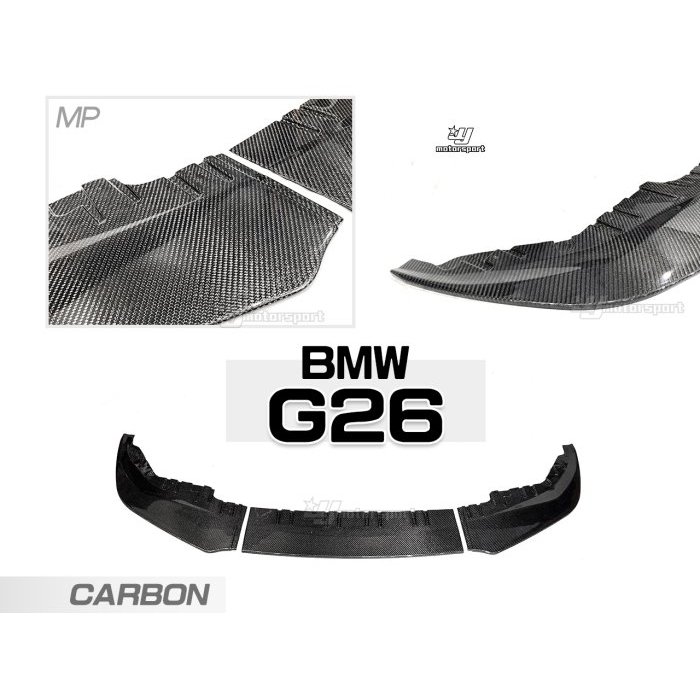 JY MOTOR 車身套件~BMW G26 420i Gran Coupe MP樣式 碳纖維 CARBON 前下巴