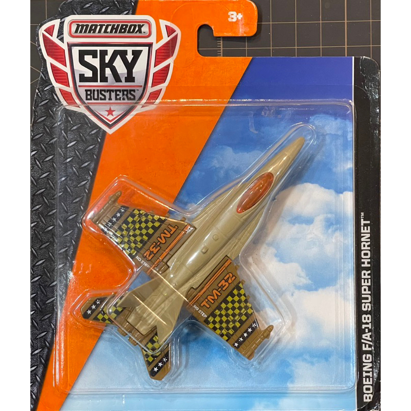 美泰Matchbox火柴盒 SKY BUSTERS 戰鬥機 戰機 噴射機 飛機 F18