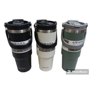 【有發票】AWANA達利運動手提杯900ML 304手提保溫杯 咖啡杯 雙層保溫保冷 雙飲式