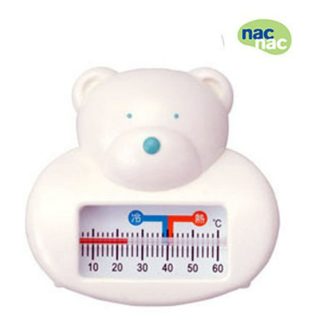 nac nac 沐浴水溫計 寳寳沐浴溫度計 溫度計 水溫計 室溫/水溫兩用設計