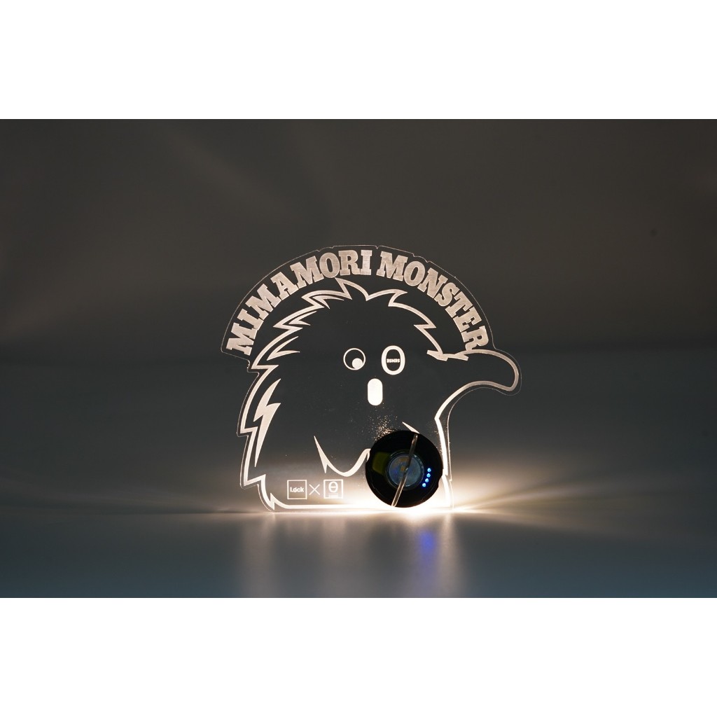 《拓幸良品》 T-desig｜MIMAMORI MONSTER 壓克力燈罩【海怪野行】氣氛燈 燈罩 燈具配件