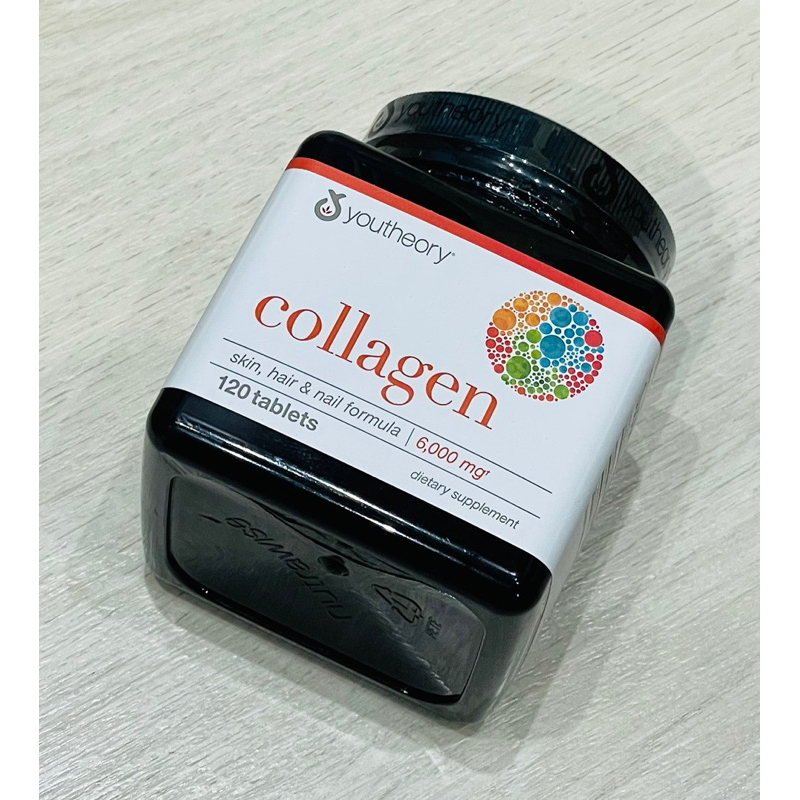 Youtheory 膠原蛋白 Collagen 120顆  保存期限 : 2025/12