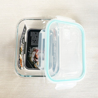 KCM105高硼硅耐熱玻璃保鮮盒1040ml 21*15.7*7cm 耐熱400度 附發票 居家生活 五金 玻璃保鮮盒