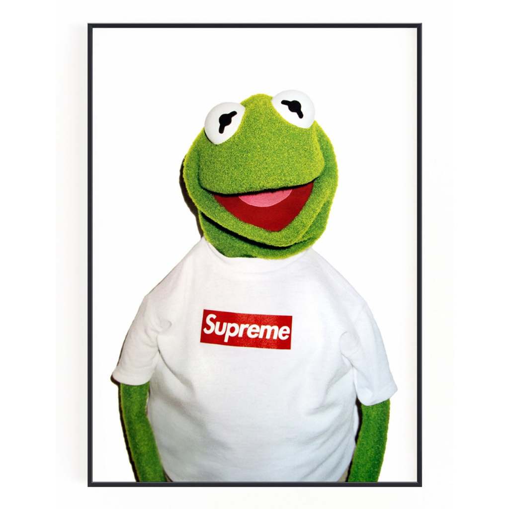 Supreme Kermit Poster 青蛙小子 經典絕版海報