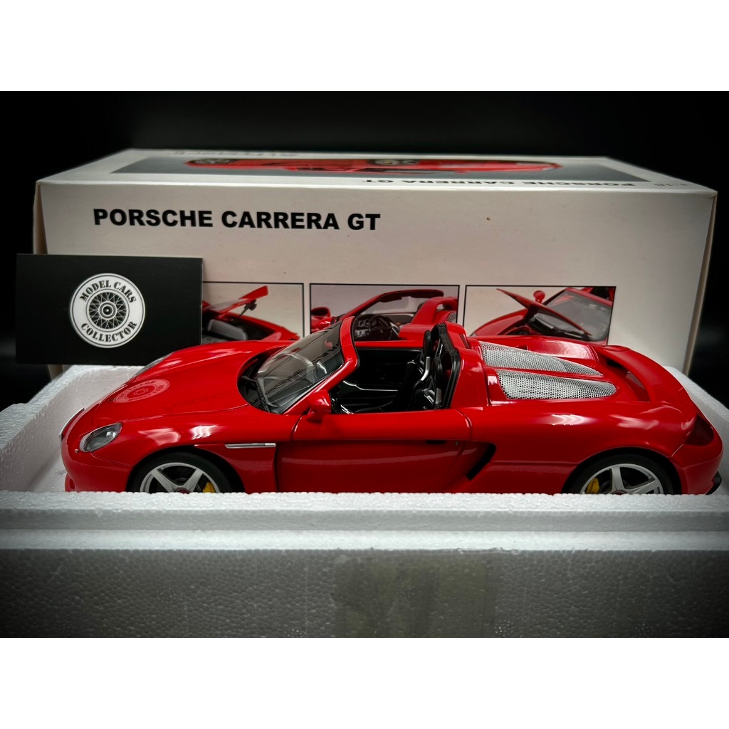 【收藏模人】Autoart Porsche Carrera GT Red 1:18 1/18 78044