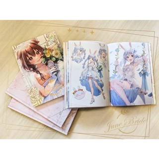 現貨 同人 二創 Hololive 六月新娘 JUNE BRIDE 櫻巫女 兔田佩可拉 立牌 刊物 同人本 Vtuber