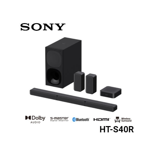 SONY家庭劇院、 5.1聲霸soundbar音響 HT-S40R