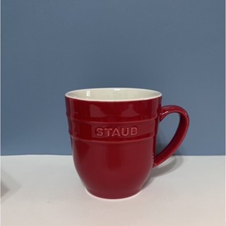 Staub陶瓷馬克杯350ml 櫻桃紅