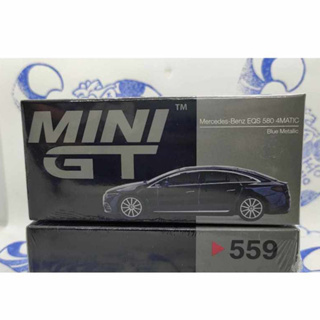 (現貨) Mini GT 559 左駕 右駕 Mercedes-Benz EOS 580 4Matic Blue
