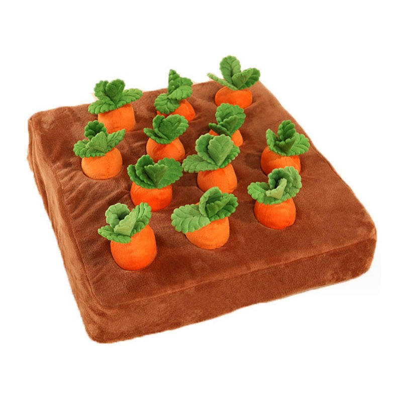 趣味拔蘿蔔嗅聞玩具 拔蘿蔔 嗅聞玩具 狗狗玩具 貓狗玩具 寵物益智玩具 拔蘿蔔玩具 紅蘿蔔玩具 蘿蔔菜園寵物玩具