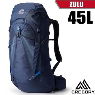【GREGORY】專業健行登山背包 Zulu 45(M/L FreeFloat背負系統)適自助旅行 榮光藍 145292