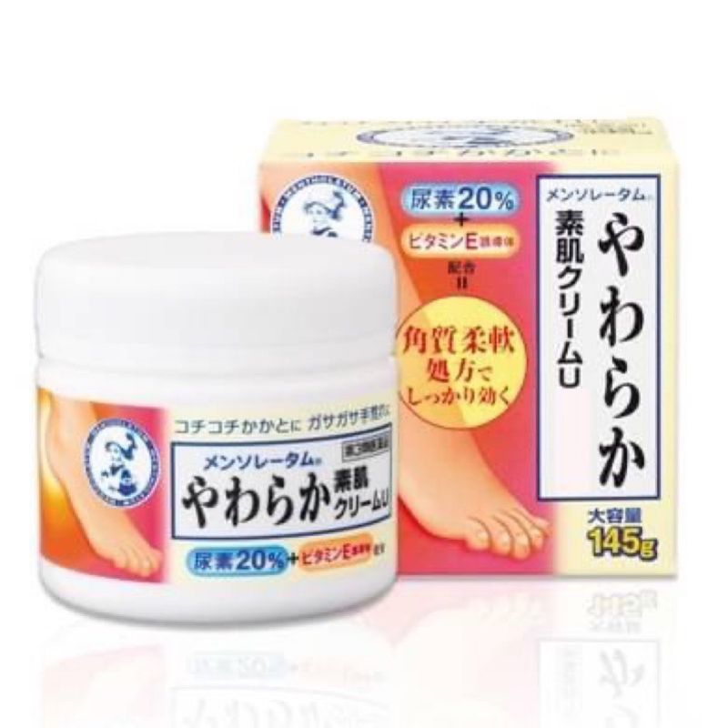 日本 樂敦製藥 ROHTO 曼秀雷敦 腳跟修護霜 去角質護足霜 90/145g  肌膚保濕角質軟化膏 日本去角質 腳跟霜