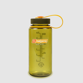 nalgene 500 ml 登山戶外寬口耐熱水壺 橄欖