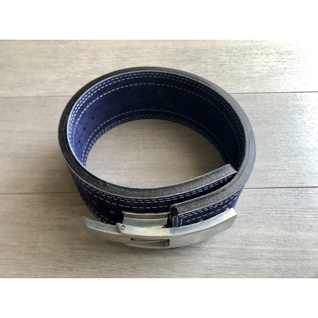 INZER Forever Lever Belt™ 13mm 海軍藍 XS 快扣健力腰帶 舉重健身腰帶 蹲舉舉重