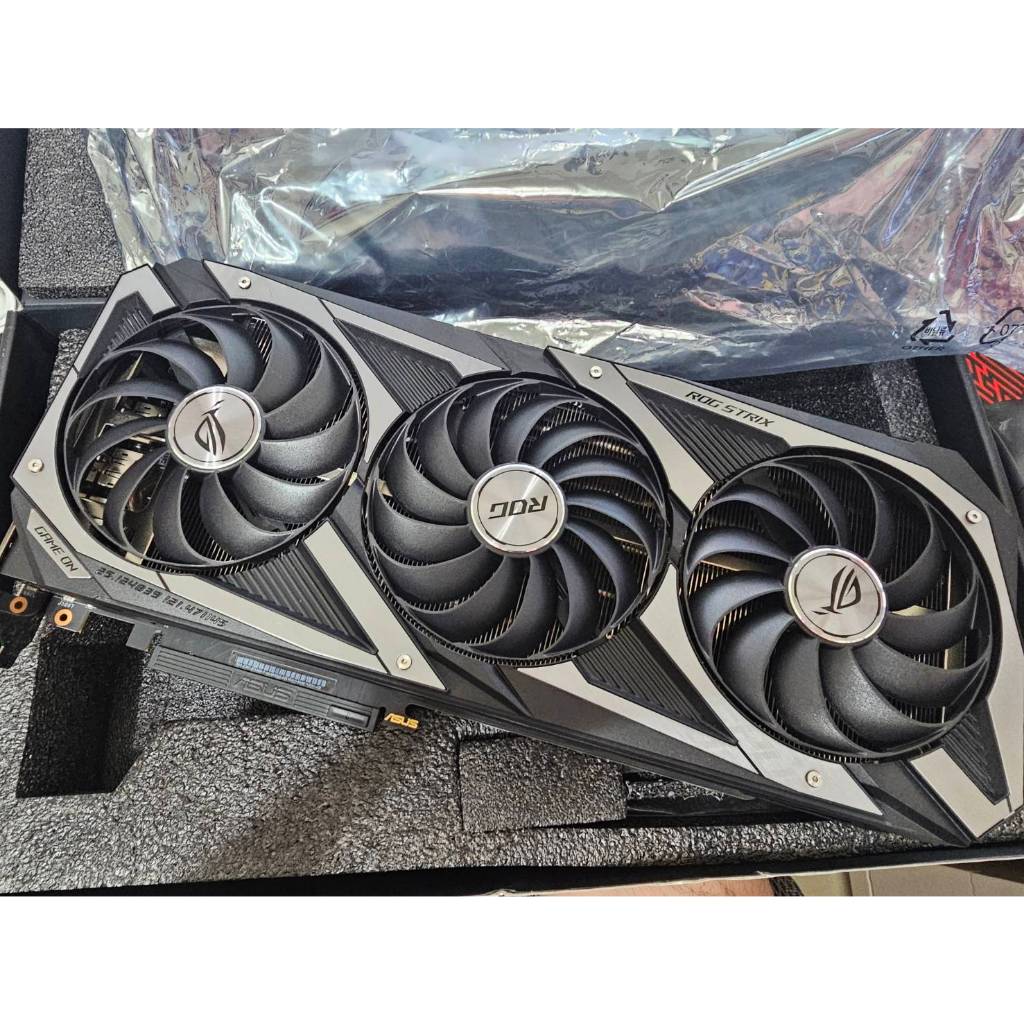 ROG RTX 3080 ASUS 華碩 保固至 2026/05 原廠換良品 無鏽無氧化 原盒配件都在 RTX3080