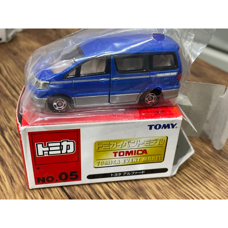 TOMICA 多美 TEM 金牌 1星 NO.5 Toyota ALPHARD 休旅車 舊藍標