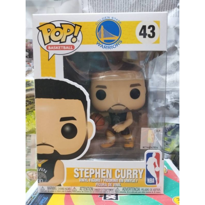 咪恩本舖 FUNKO POP 正版 43 史蒂芬柯瑞 庫里 CURRY NBA 系列