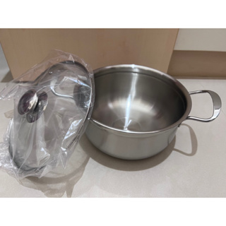 Dashiang不銹鋼雙鍋禮盒組-20cm雙耳鍋