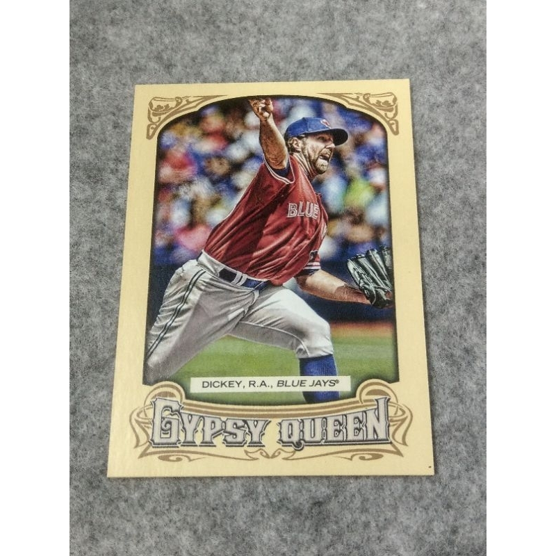 2014 Topps Gypsy Queen R.A. Dickey Toronto Blue Jays