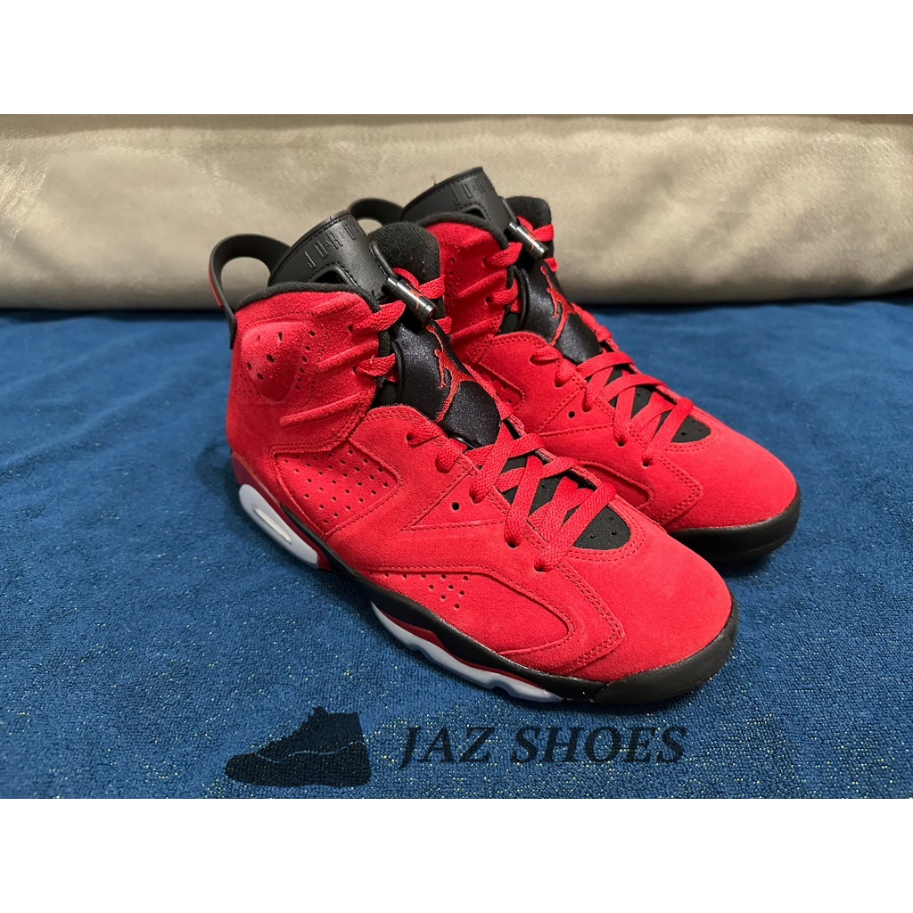 Air Jordan 6 Toro Bravo AJ AJ6 6代 喬6 籃球鞋 MJ 喬丹 櫻木花道 麂皮 全紅 穿搭