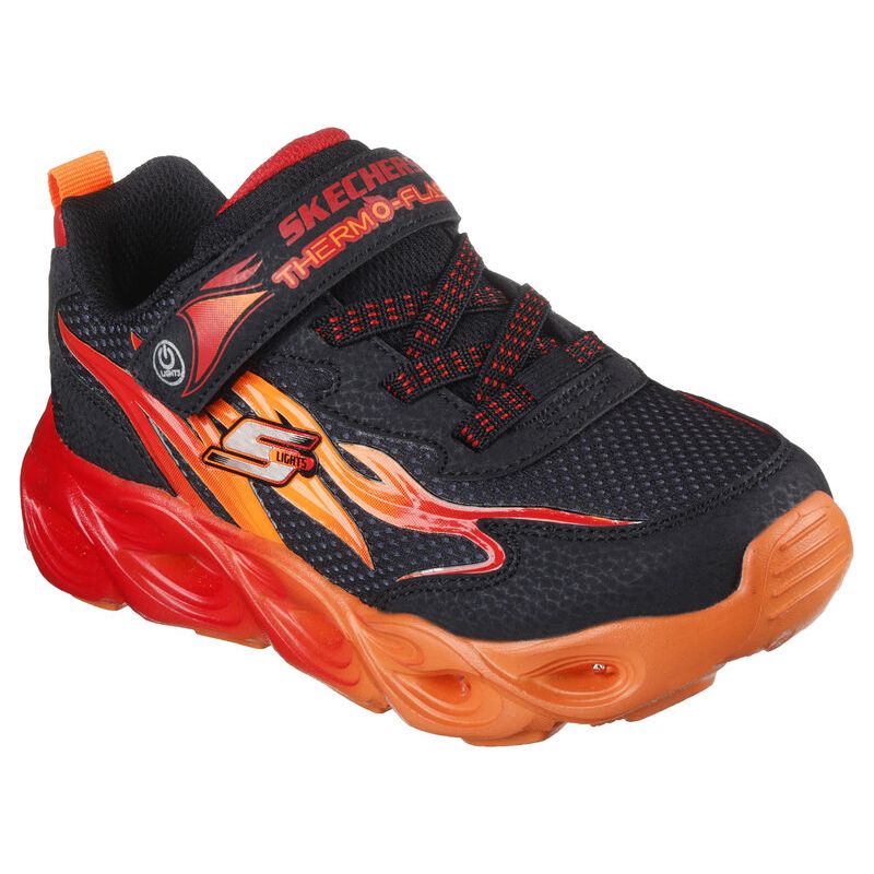 SKECHERS 男童系列 燈鞋 THERMO-FLASH THERMO-FLASH(400103LBKRD)