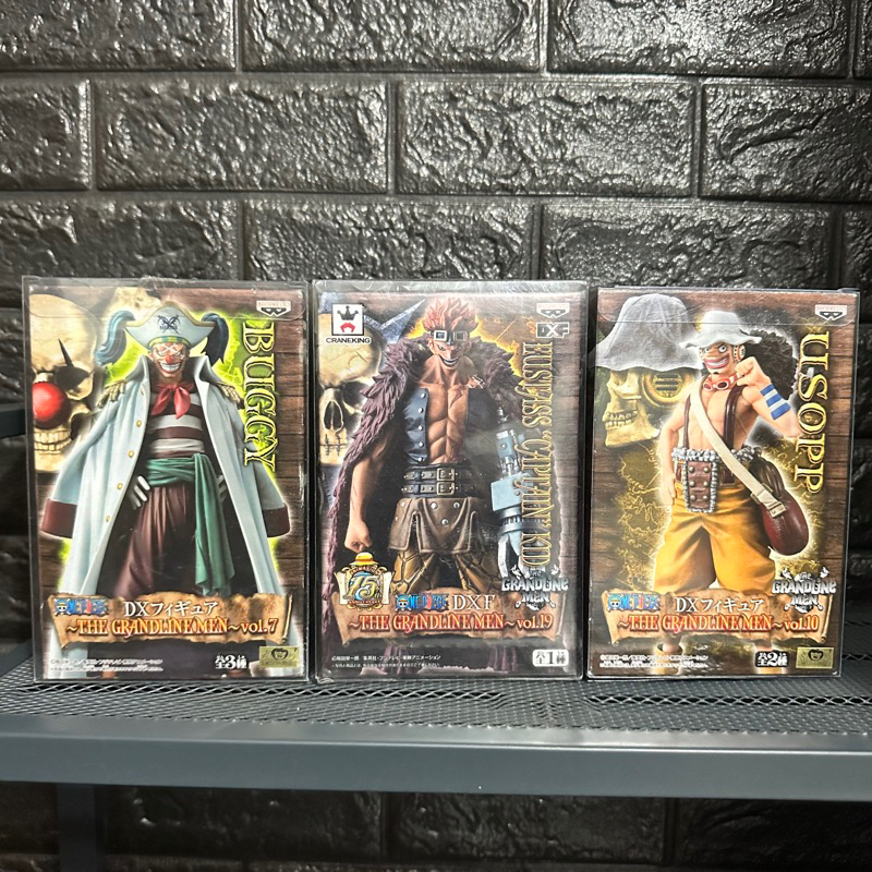 日版現貨🤩🤩金證 海賊王公仔ONE PIECE-小丑巴奇 騙人布 船長基德