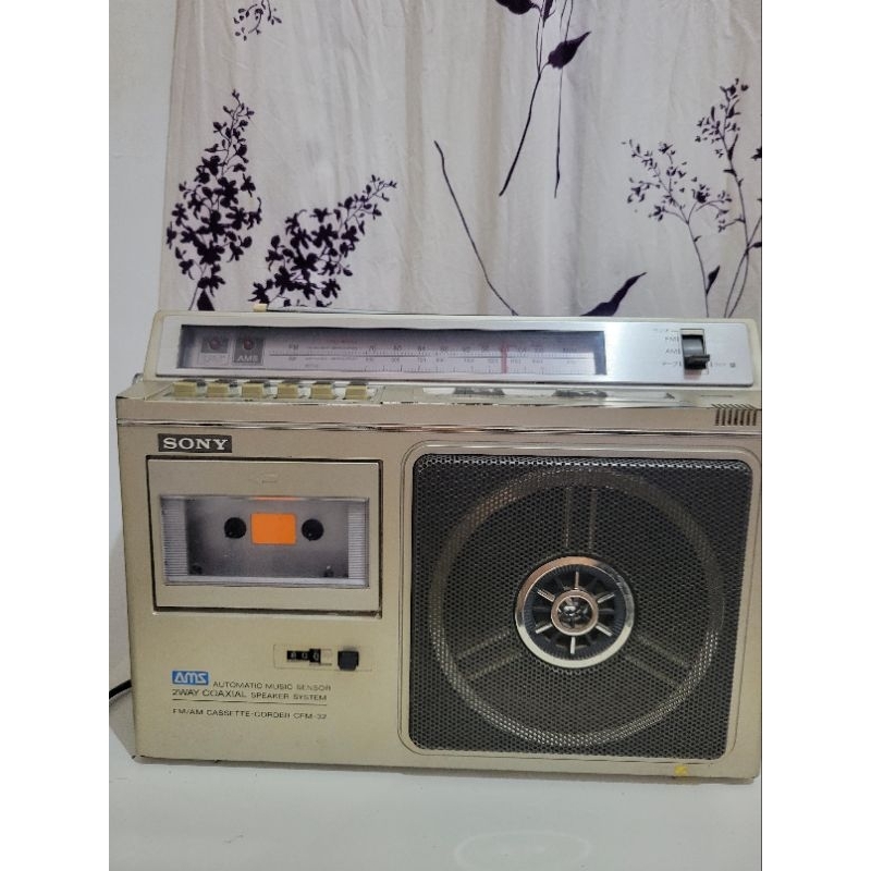 古董 早期 老式SONY收音機 居家店面擺設 古董道具(日本製)