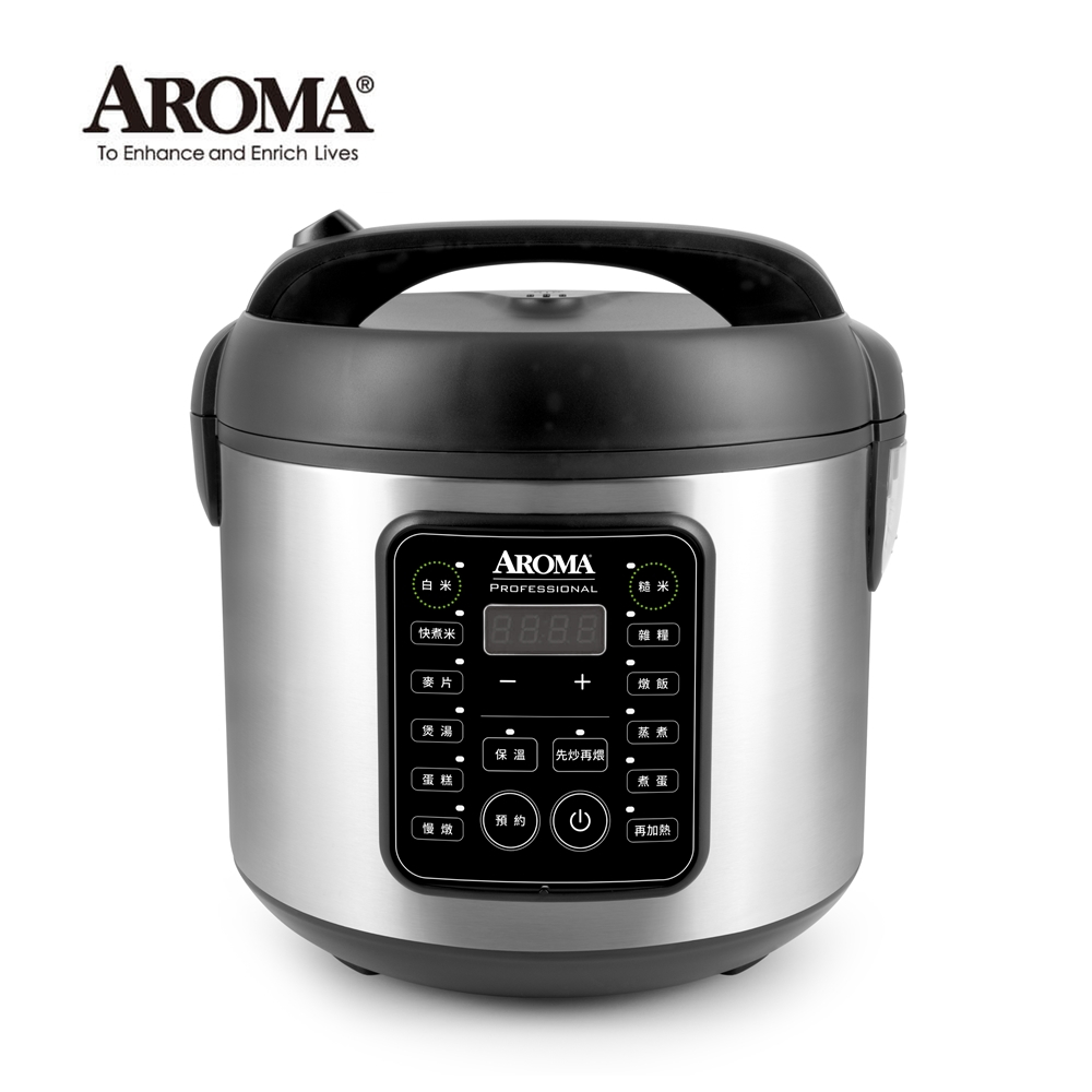 美國 AROMA 10 人份 多功能享煮鍋 微電腦電子鍋 ARC-5200SB