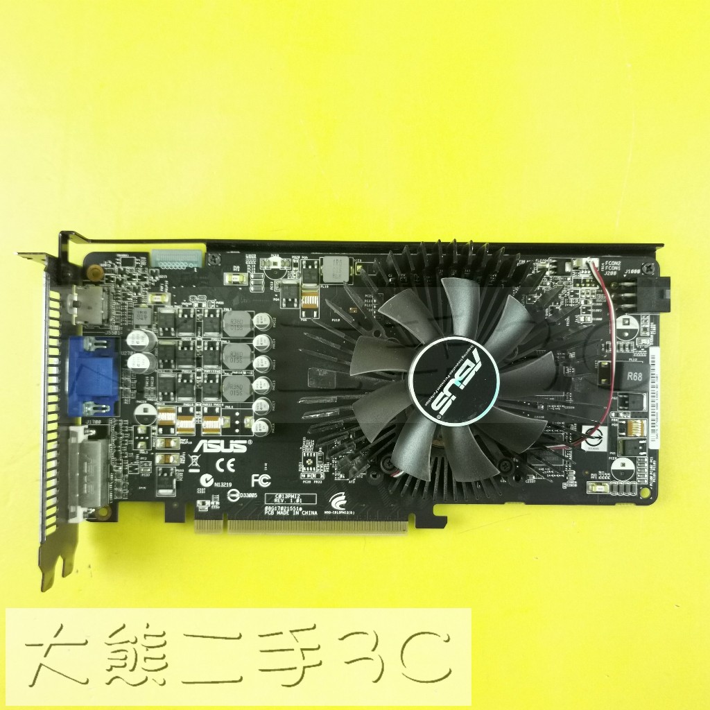 顯示卡 ASUS EAH5770/DI/512MD5/A HD5770 DDR5 128b (942)【大熊二手3C】