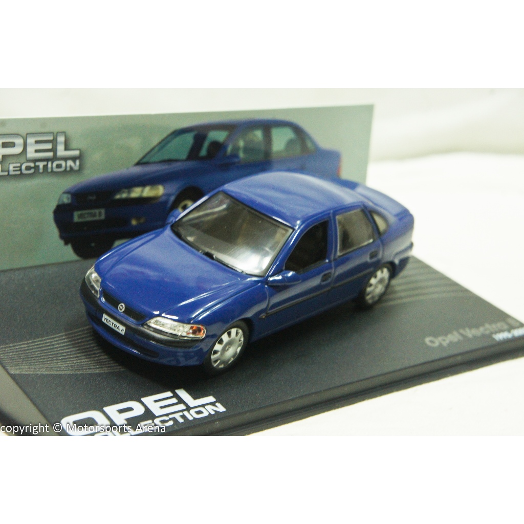 【現貨特價】1:43 Altaya Opel Vectra B Saloon 1995-2002 藍色
