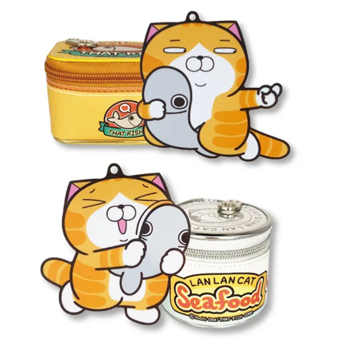 【全新現貨】白爛貓 icash 2.0 金罐 銀罐 零錢包