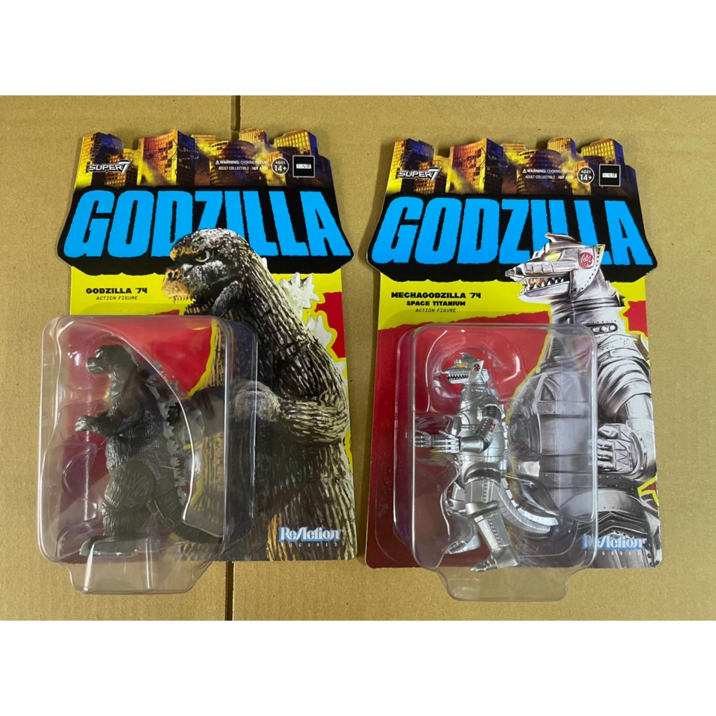 Super7 Godzilla 哥斯拉 1974 機械哥吉拉 哥吉拉 3.75 英寸