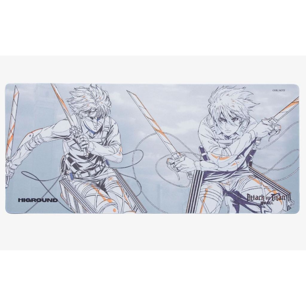 正版higroundX進擊的巨人滑鼠墊 正版進擊的巨人 進擊的巨人 進擊的巨人滑鼠墊 進擊的巨人周邊 艾連·葉卡