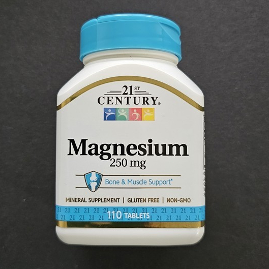 💊21st Century 21世紀 鎂 鈣 Magnesium 110錠 礦物質