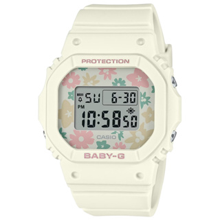 CASIO BABY-G 花漾復古電子腕錶 BGD-565RP-7