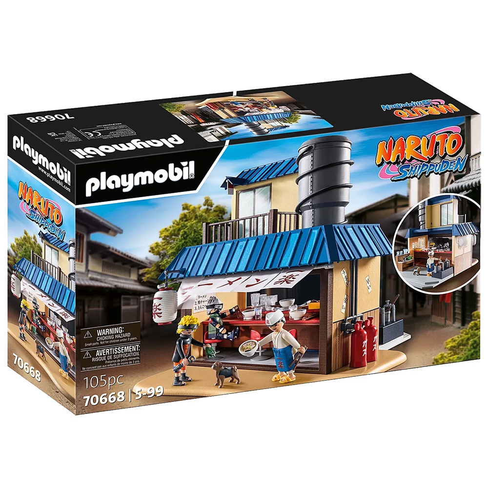 playmobil 摩比人積木 火影忍者 一樂拉麵店 PM70668