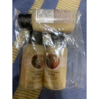 The Body shop 乳油木果修護沐浴乳60ml*3