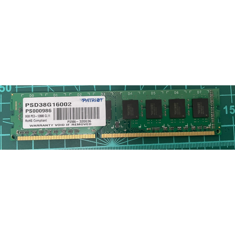 Patriot 美商博帝 DDR3 1600 8GB (PSD38G16002)