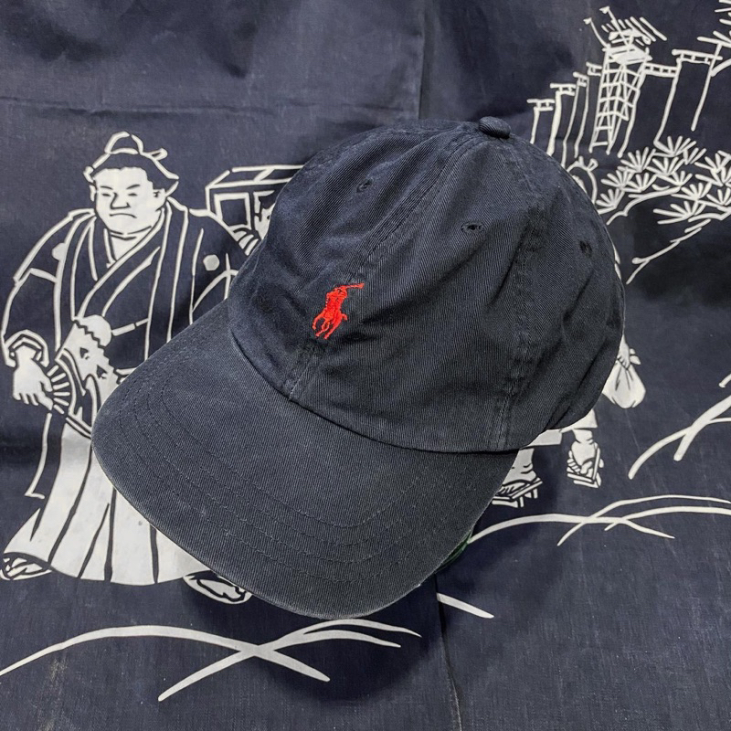 Polo Ralph Lauren 小馬深藍棒球帽 老帽 古著 二手選物 Vintage