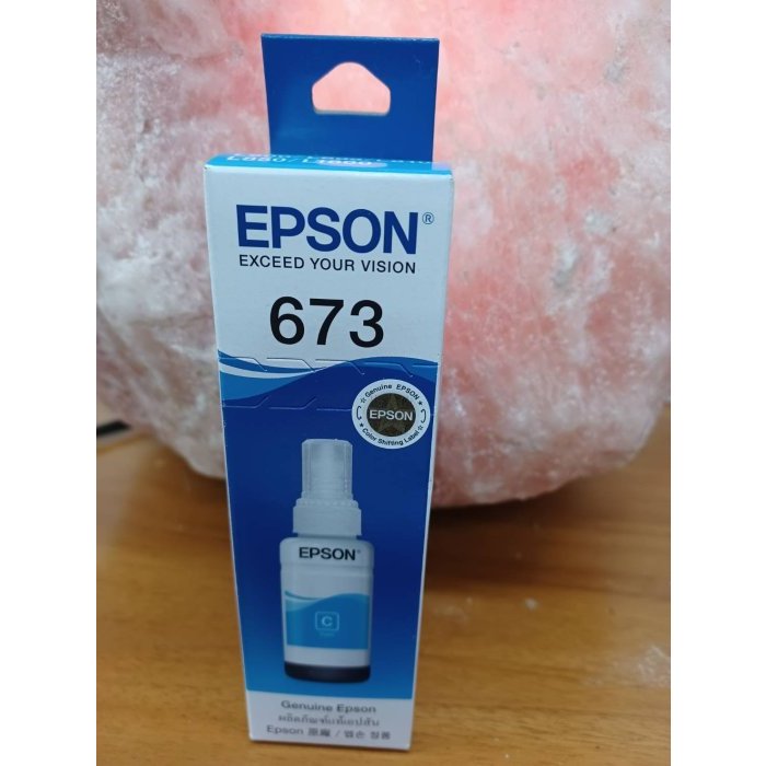 盒裝EPSON T6732 T673200 T673 原廠藍色墨水適用:L800/L1800/L805