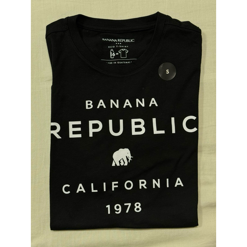 出清 美國購買Banana Republic 全新男版S號短袖T-shirt