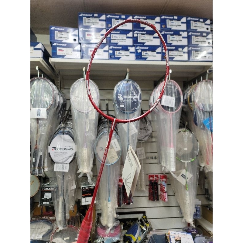 臻誠羽球體育用品 羽毛球拍 日本REDSON RG-200(4U5)紅（23）羽球拍