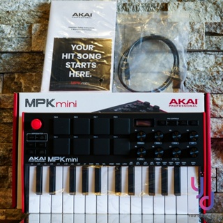 『挑戰最低價』免運 AKAI MPK MINI MK3 25鍵 MIDI鍵盤 黑/白 編曲 錄音 贈錄音軟體/線材