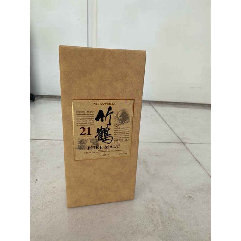 【二手】竹鶴21年威士忌紙盒（無酒）