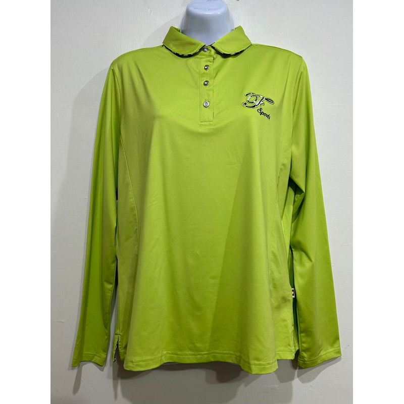 Felix Buhler百貨專櫃 運動休閒POLO衫上衣，萊姆黃綠色LL號（XL適穿），99成新商品