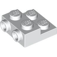 LEGO 樂高 99206 4304 白色 側接轉向薄板 Plate Mod 2x2 6046979 6469441