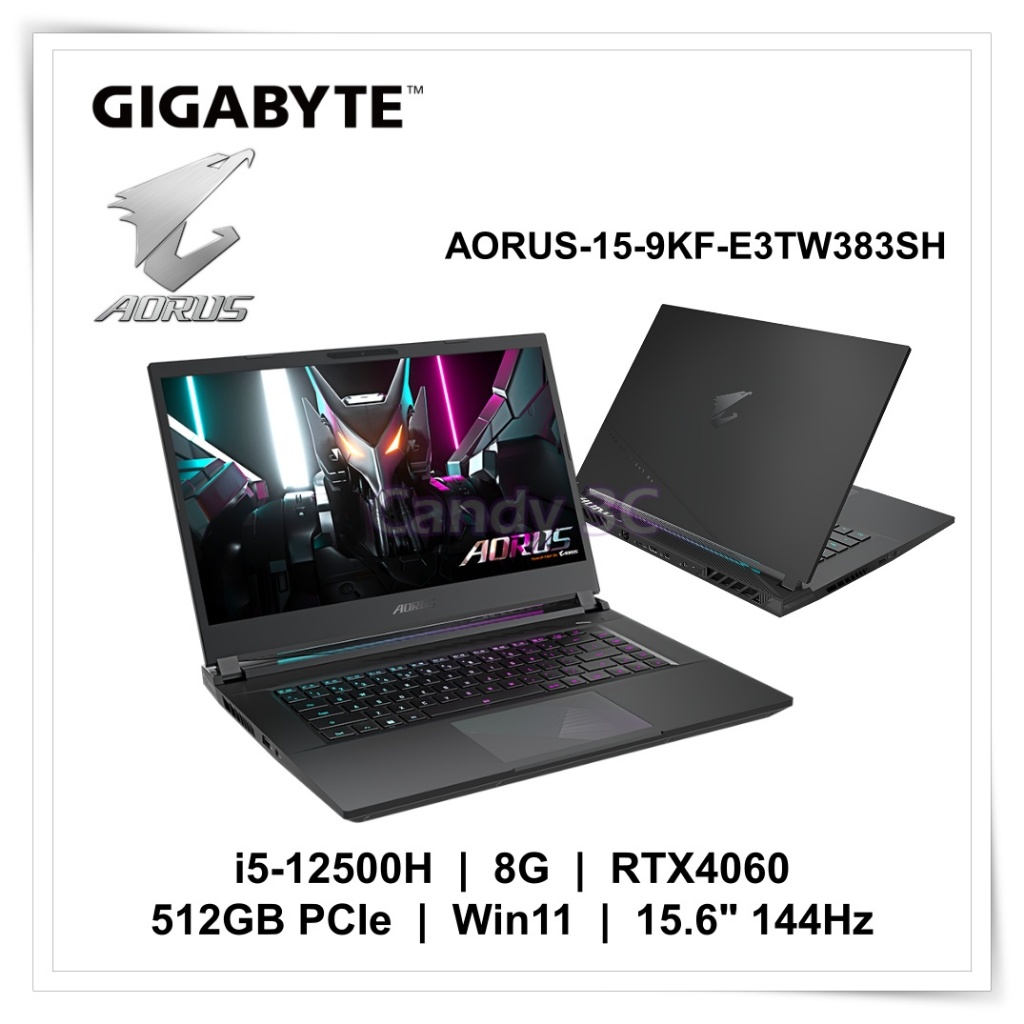 『Candy ღ 3c』技嘉 GIGABYTE AORUS-15-9KF-E3TW383SH