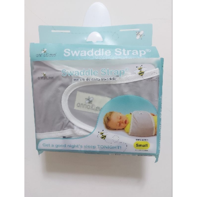 anna &amp; eve Swaddle strap 嬰兒舒眠包巾 S號(0-6個月) (二手)