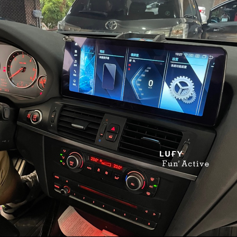 ﹝ʟᴜғʏ﹞ X3 X4 寶馬 BMW ID8 12.3吋 大屏導航 F25 F26 高通 662 665 安卓機 頂規