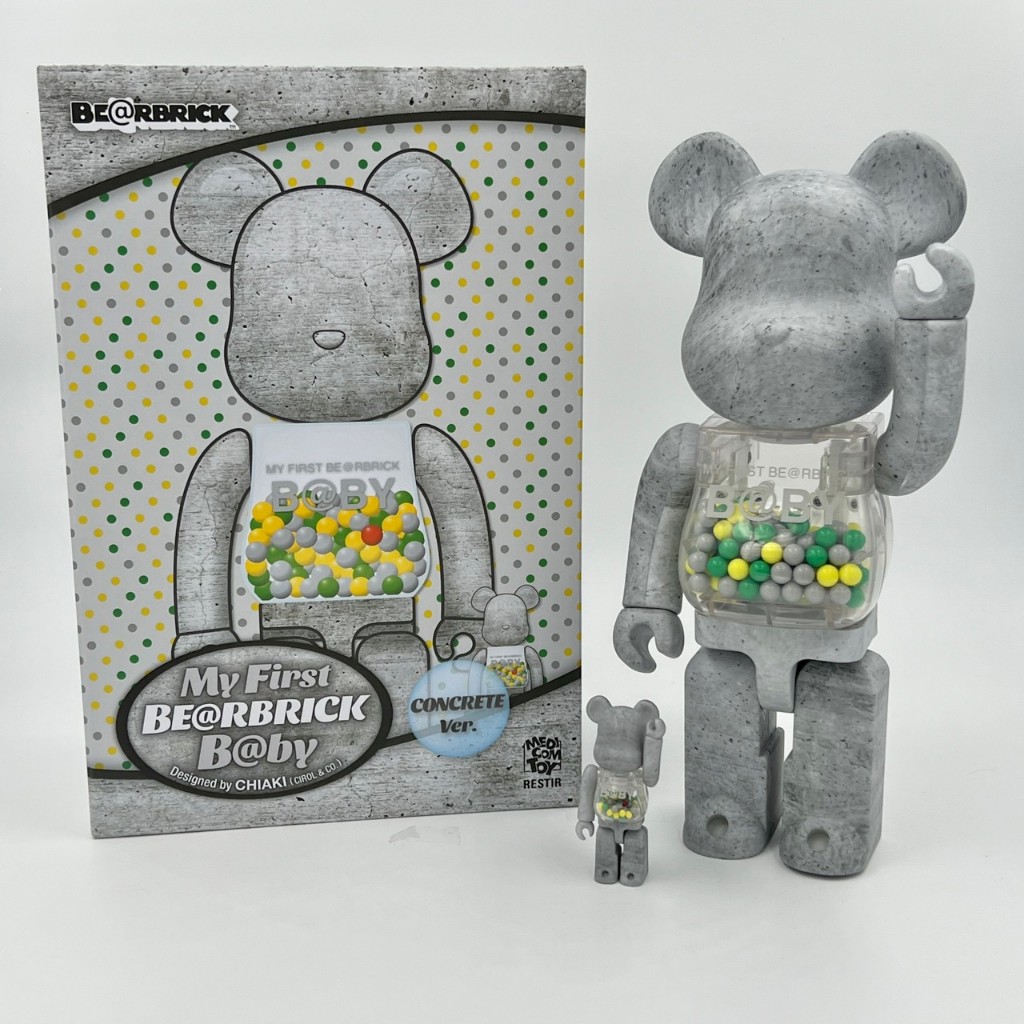 Be@rbrick BEARBRICK My First Baby 水泥千秋 400% 100%